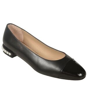 Stuart Weitzman Pearl Flat Slip-On Ballerina Shoes